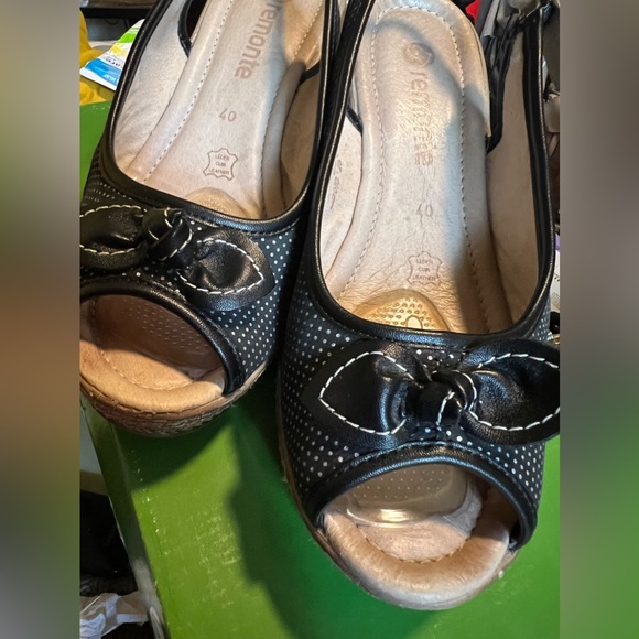 Remonte wedge slingback sandals—EUR40 - Picture 3 of 11